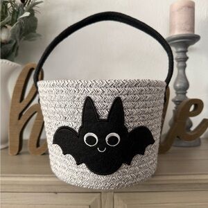 Black and White Bat Kids Basket